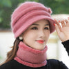 Amora Vintage Winter Hat Scarf from Livinglife Beauty, showcasing timeless elegance.