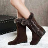 Cassandra Delmont Winter Boots refined Velvet Vixen Boot, the epitome of winter elegance.