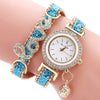 Love Rhinestone Bracelet Watch - livinglifebeauty