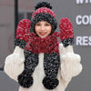 Cozylook Beanie Hat, Scarf, and Gloves Set in quality knitted fabric, presented by Livinglife Beauty.